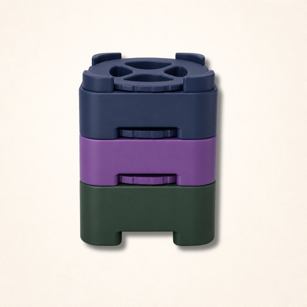 FreezBrick Tough - Jouet empilable à friandises glacées pour chiens
