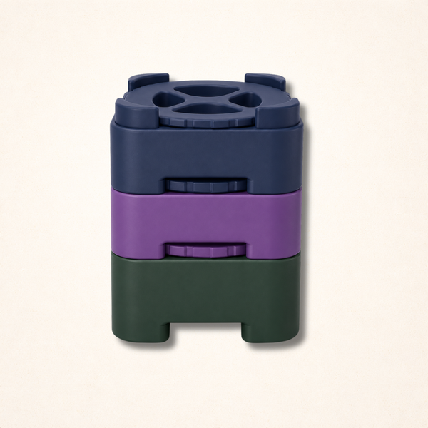 FreezBrick Tough - Jouet empilable à friandises glacées pour chiens