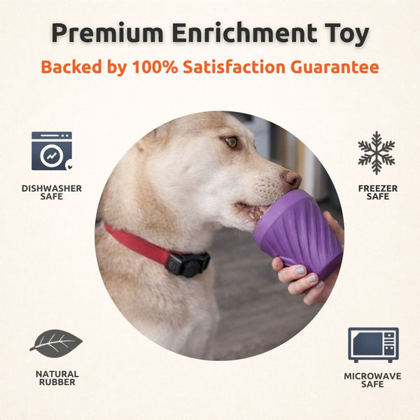 FreezCone – L'enrichissement en forme de glace que les chiens ne peuvent plus lâcher