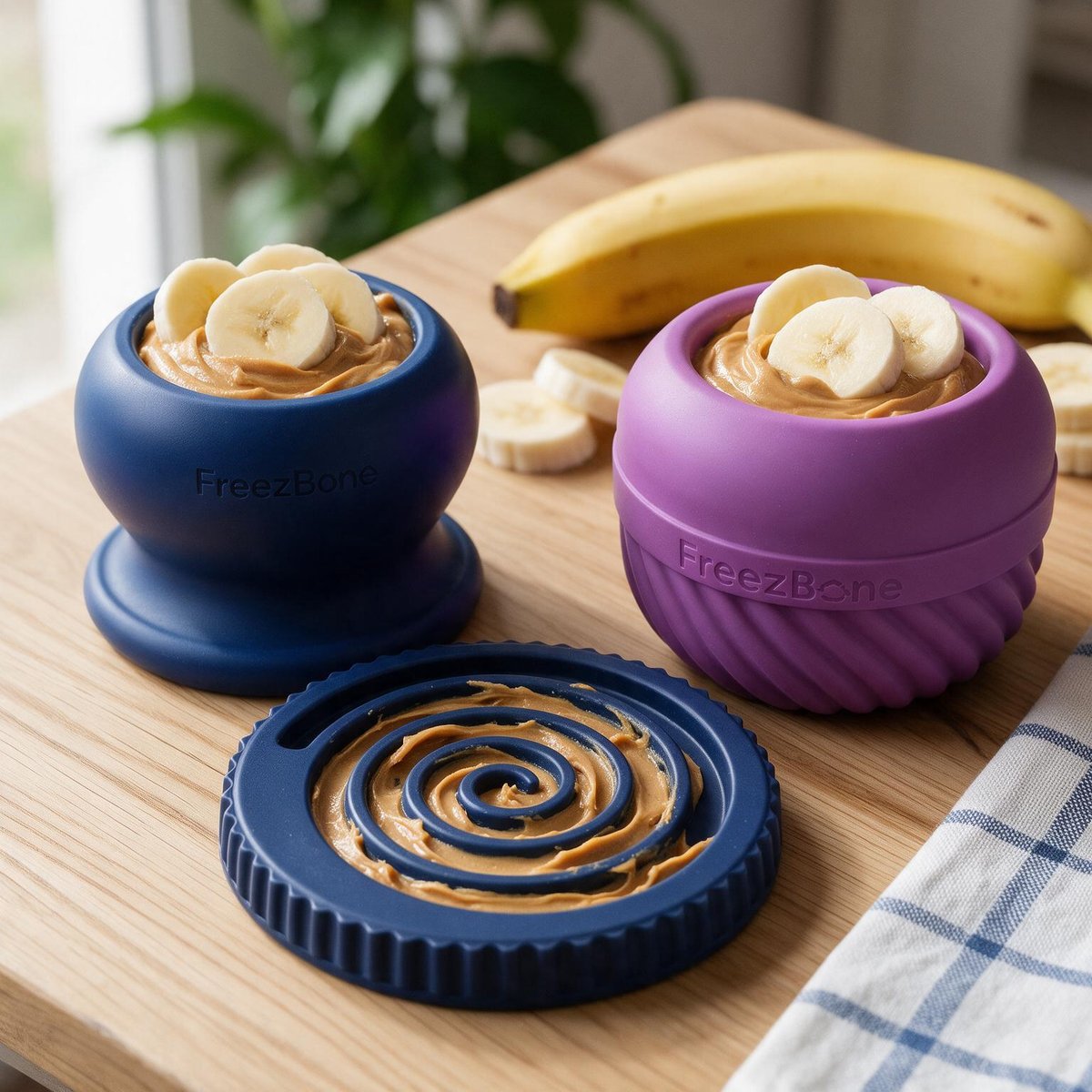 Best Seller Bundle filled with peanut butter + banana