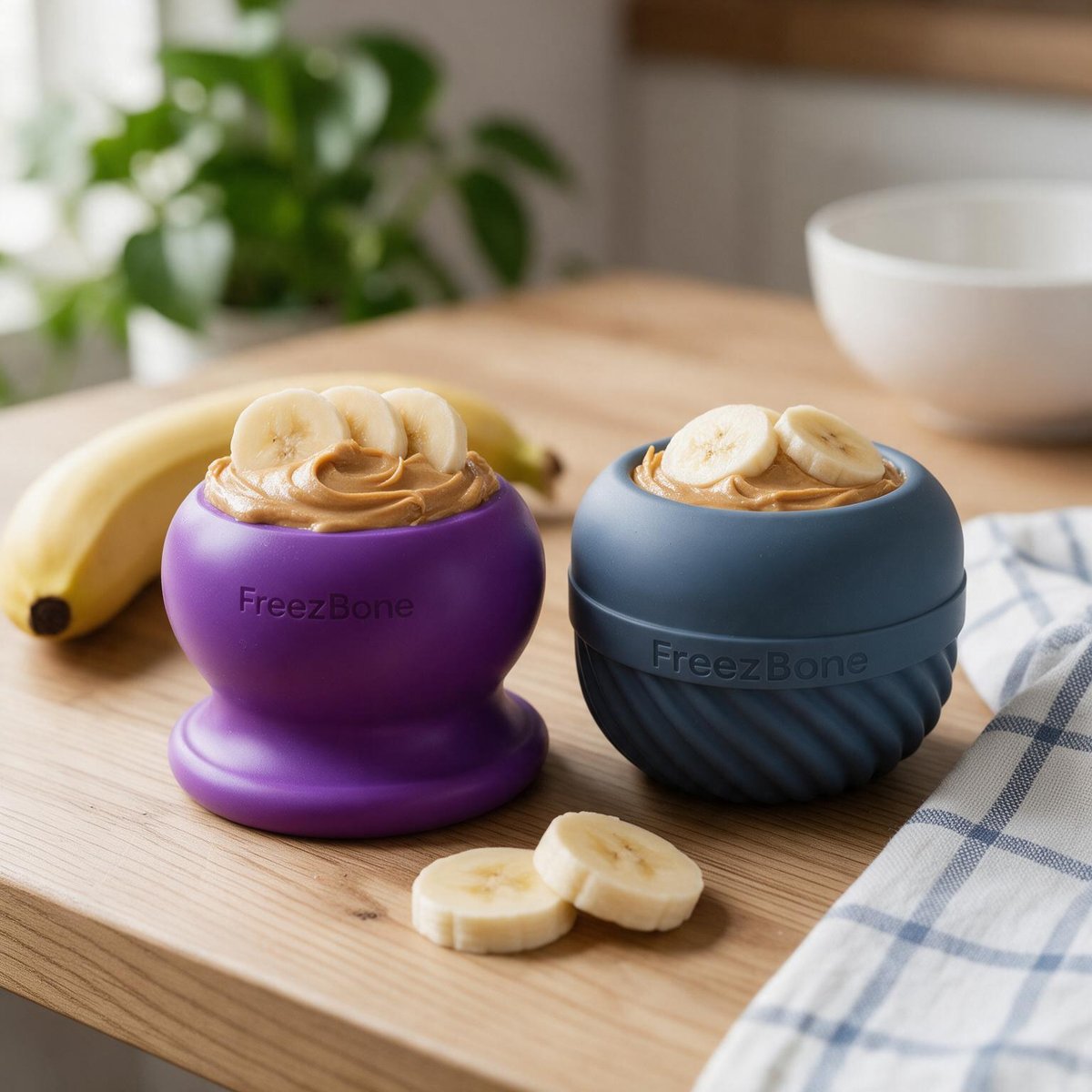 Family Value Bundle filled with peanut butter + banana
